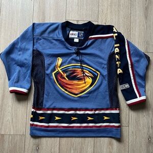 Vintage CCM Atlanta Thrashers Hockey
Jersey Alternate